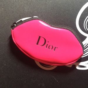 DIOR NEW LipShaped Zip Pouch